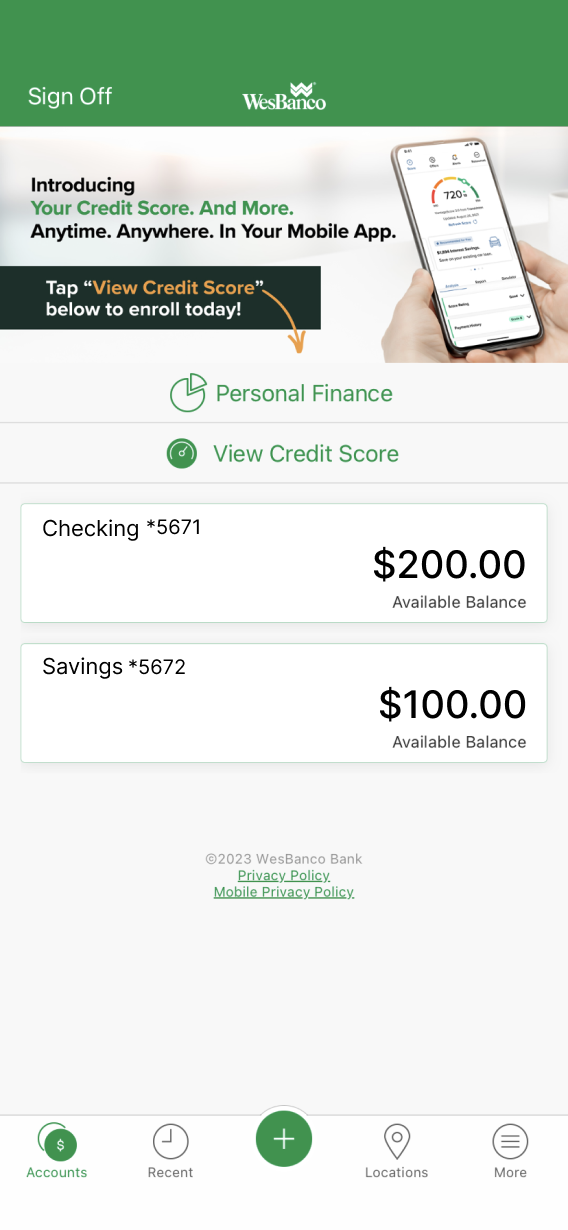 Deposit a Check Deposit a Check demo